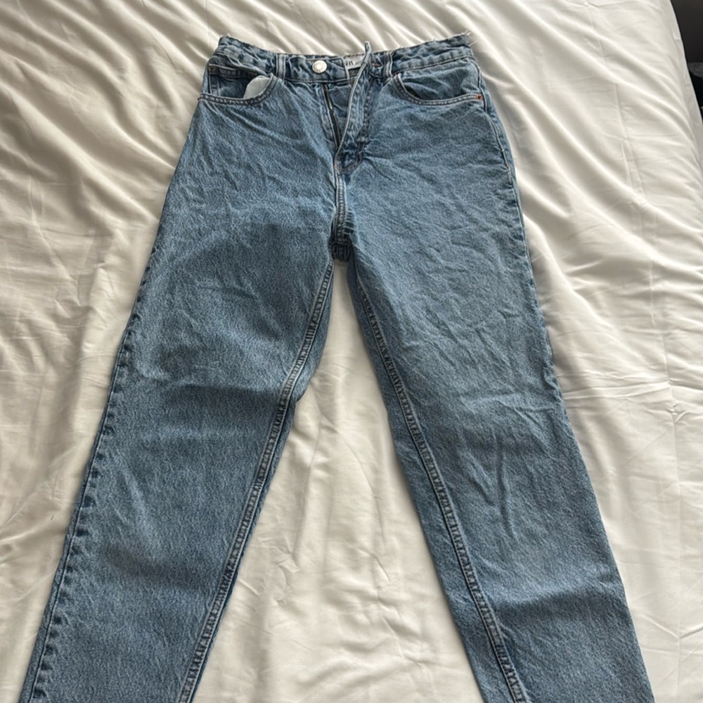Zara mom jeans